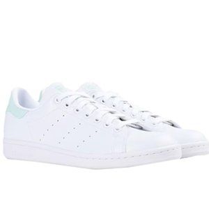 ADIDAS STANS SMITHS WHITE & MINT GREEN NEW WITH TAGS womens US 5